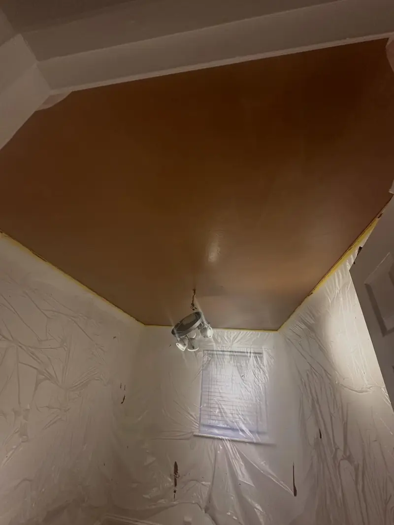 The same Wickford ceiling skimmed flat and smooth